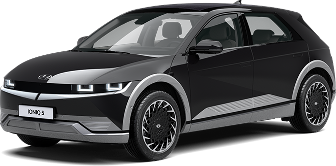 Hyundai Ioniq 5 noire, gamme Confort